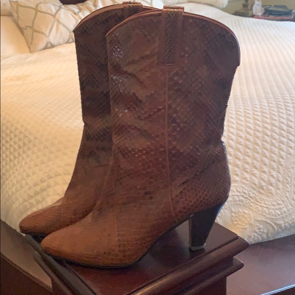 Lizard boots Laurent Mercadal - Picture 2 of 6